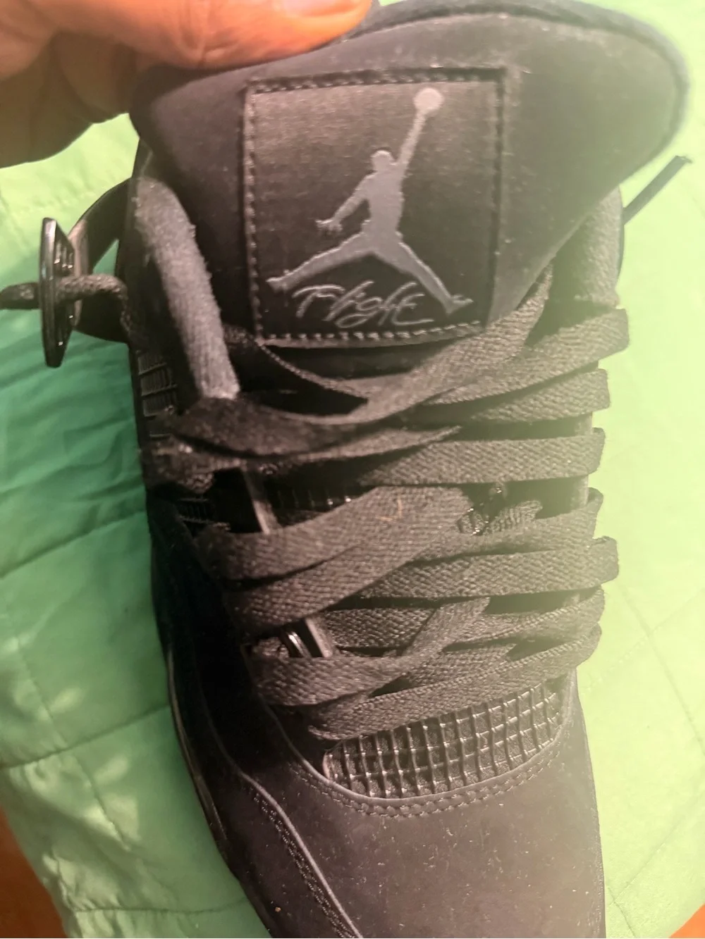 Nike Air Jordan 4 Retro Men’s Sneakers - Black cat
